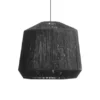 Suspensions Abat-jour Bohème En Jute - Nordal Noir -Luminaires Soldes 202 abat jour boheme en jute nordal noir