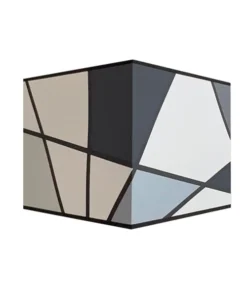 Abat-jours Lampes à Poser Abat-jour Carré Callero Gris 30x30 H 30 -Luminaires Soldes 202 abat jour carre callero gris 30x30 h 30 2