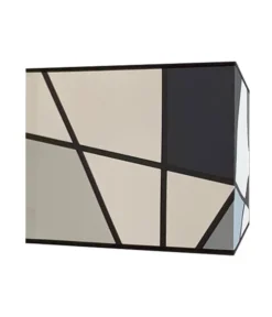 Abat-jours Lampes à Poser Abat-jour Carré Callero Gris 30x30 H 30 -Luminaires Soldes 202 abat jour carre callero gris 30x30 h 30 3