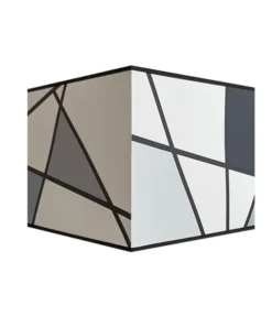 Abat-jours Lampes à Poser Abat-jour Carré Callero Gris 30x30 H 30 -Luminaires Soldes 202 abat jour carre callero gris 30x30 h 30 4