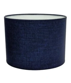 Abat-jours Lampes à Poser Abat-jour Chevet Effet Lin Rose T 20 X H 15 -Luminaires Soldes 202 abat jour chevet effet lin bleu fonce t 20 x h 15