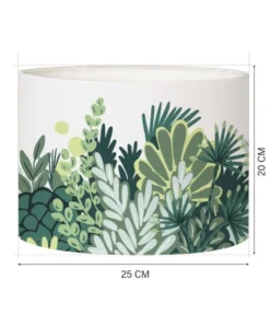 Abat-jours Lampes à Poser Abat-jour Chevet Feuillage T 25 X H 20 -Luminaires Soldes 202 abat jour chevet feuillage t 25 x h 20 1