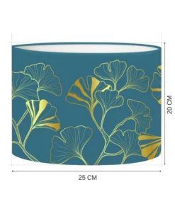 Abat-jours Lampes à Poser Abat-jour Chevet Iris Bleu Canard T 25 X H 20 -Luminaires Soldes 202 abat jour chevet iris bleu canard t 25 x h 20 2