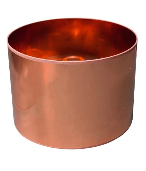 Abat-jours Lampes à Poser Abat-jour Chevet Laqué Cuivre Brillant T 25 X H 18 3 Abat-jours Lampes à Poser Abat-jour Chevet Laqué Cuivre Brillant T 25 X H 18