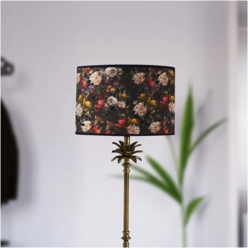 Yeda Design Lampes à Poser Abat Jour Fleurs Rosiers Et Colorées 25 X 18 4 Yeda Design Lampes à Poser Abat Jour Fleurs Rosiers Et Colorées 25 X 18 – Image 2