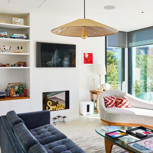 LUMISKY Suspensions Abat-jour Intérieur Fibre Naturelle Beige D60CM 5 LUMISKY Suspensions Abat-jour Intérieur Fibre Naturelle Beige D60CM – Image 3