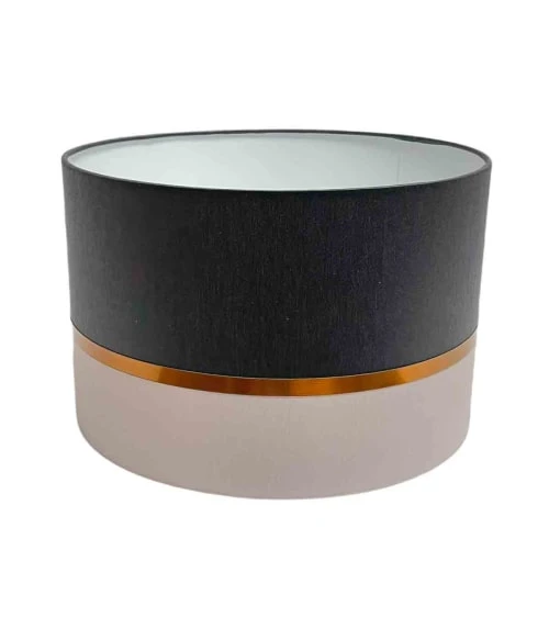 Abat-jours Lampadaires Abat-jour Lampadaire Bicolore Gris Clair Et Gris Foncé T 45 X H 28 3 Abat-jours Lampadaires Abat-jour Lampadaire Bicolore Gris Clair Et Gris Foncé T 45 X H 28