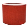 Abat-jours Lampadaires Abat-jour Lampadaire Effet Lin Rouge T 35 X H 20 -Luminaires Soldes 202 abat jour lampadaire effet lin rouge t 35 x h 20