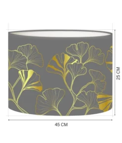 Abat-jours Lampadaires Abat-jour Lampadaire Iris Gris T 45 X H 25 -Luminaires Soldes 202 abat jour lampadaire iris gris t 45 x h 25 1