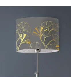 Abat-jours Lampadaires Abat-jour Lampadaire Iris Gris T 45 X H 25 -Luminaires Soldes 202 abat jour lampadaire iris gris t 45 x h 25 2