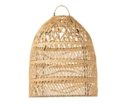 Meubles & Design Suspensions Abat-jour Lanterne En Rotin Naturel Naturel -Luminaires Soldes 202 abat jour lanterne en rotin naturel naturel 3