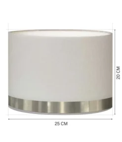 Abat-jours Lampes à Poser Abat-jour Pour Chevet Rond Blanc Jonc Aluminium T 25 X H 20 -Luminaires Soldes 202 abat jour pour chevet rond blanc jonc aluminium t 25 x h 20 2