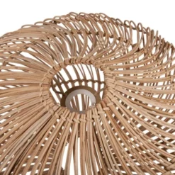 Maisons Du Monde Suspensions Abat-jour Pour Suspension En Rotin Marron Et Métal -Luminaires Soldes 202 abat jour pour suspension en rotin marron et metal 1000 15 29 223684 2