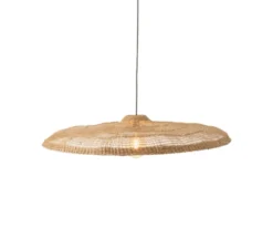 Meubles & Design Suspensions Abat-jour Rond Large En Rotin Naturel 100cm -Luminaires Soldes 202 abat jour rond large en rotin naturel 100cm 3