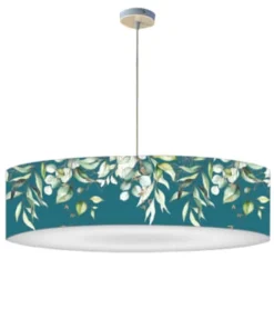 Abat-jours Suspensions Abat-jour Suspension Gris D 60 Cm 10 Abat-jours Suspensions Abat-jour Suspension Gris D 60 Cm -Luminaires Soldes 202 abat jour suspension bleu canard d 60 cm