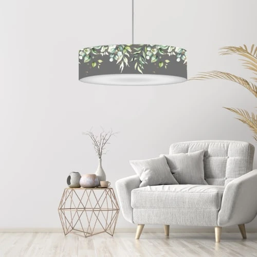 Abat-jours Suspensions Abat-jour Suspension Gris D 60 Cm 4 Abat-jours Suspensions Abat-jour Suspension Gris D 60 Cm – Image 2