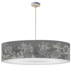 Abat-jours Suspensions Abat-jour Suspension Gris D 60 Cm