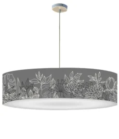 Abat-jours Suspensions Abat-jour Suspension Gris D 60 Cm -Luminaires Soldes 202 abat jour suspension gris d 60 cm 7