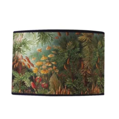Yeda Design Lampes à Poser Abat Jour Tropical Vintage 25 X 18