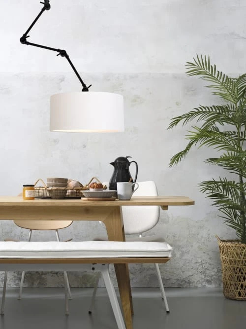 It's About Romi Appliques Murales Et Spots Applique 3 Bras En Métal Et Abat-jour Blanc L100cm 5 It's About Romi Appliques Murales Et Spots Applique 3 Bras En Métal Et Abat-jour Blanc L100cm – Image 3