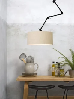 It's About Romi Appliques Murales Et Spots Applique 3 Bras En Métal Et Abat-jour L100cm -Luminaires Soldes 202 applique 3 bras en metal et abat jour l100cm 9