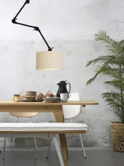 It's About Romi Appliques Murales Et Spots Applique 3 Bras Et Abat-jour L100cm -Luminaires Soldes 202 applique 3 bras et abat jour l100cm 2