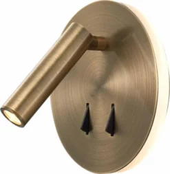 Mantra Appliques Murales Et Spots Applique Aluminium Laiton Led