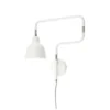 It's About Romi Appliques Murales Et Spots Applique Articulée Métal Blanc L21-57cm -Luminaires Soldes 202 applique articulee metal blanc l21 57cm