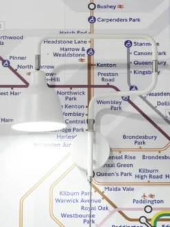 It's About Romi Appliques Murales Et Spots Applique Articulée Métal Blanc L21-57cm -Luminaires Soldes 202 applique articulee metal blanc l21 57cm 3