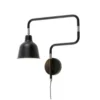 It's About Romi Appliques Murales Et Spots Applique Articulée Métal Noir L21-57cm -Luminaires Soldes 202 applique articulee metal noir l21 57cm