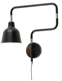 It's About Romi Appliques Murales Et Spots Applique Articulée Métal Noir L21-57cm -Luminaires Soldes 202 applique articulee metal noir l21 57cm 5