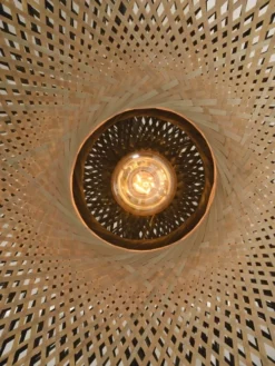 Good & Mojo Appliques Murales Et Spots Applique Bambou Avec Câble D44cm -Luminaires Soldes 202 applique bambou avec cable d44cm 5