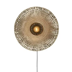 Good & Mojo Appliques Murales Et Spots Applique Bambou D60cm