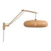 Good & Mojo Appliques Murales Et Spots Applique Bambou Naturel 3 Bras L105cm -Luminaires Soldes 202 applique bambou naturel 3 bras l105cm