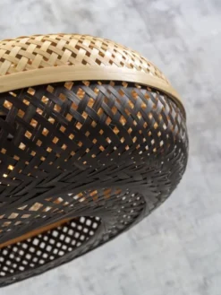 Good & Mojo Appliques Murales Et Spots Applique Bambou Noir 2 Bras L55cm -Luminaires Soldes 202 applique bambou noir 2 bras l55cm 9