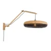 Good & Mojo Appliques Murales Et Spots Applique Bambou Noir 3 Bras L105cm -Luminaires Soldes 202 applique bambou noir 3 bras l105cm