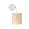 Maisons Du Monde Appliques Murales Et Spots Applique Cannage En Rotin Et Métal Blanc -Luminaires Soldes 202 applique cannage en rotin et metal blanc 1000 12 17 211577 2