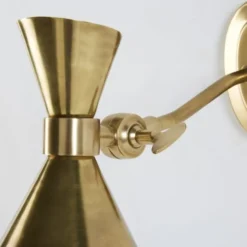 Maisons Du Monde Appliques Murales Et Spots Applique En Métal Doré -Luminaires Soldes 202 applique en metal dore 1000 12 34 190684 3