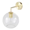 Maisons Du Monde Appliques Murales Et Spots Applique En Métal Doré Et Globe En Verre -Luminaires Soldes 202 applique en metal dore et globe en verre 1000 16 0 226320 1