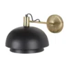 Maisons Du Monde Appliques Murales Et Spots Applique En Métal Doré Et Métal Noir Mat -Luminaires Soldes 202 applique en metal dore et metal noir mat 1000 11 6 226859 1