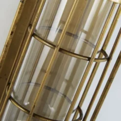 Maisons Du Monde Appliques Murales Et Spots Applique En Métal Doré Et Verre -Luminaires Soldes 202 applique en metal dore et verre 1000 10 31 190886 5