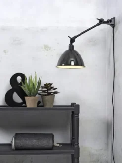 It's About Romi Appliques Murales Et Spots Applique En Métal Noir L60cm 10 It's About Romi Appliques Murales Et Spots Applique En Métal Noir L60cm -Luminaires Soldes 202 applique en metal noir l60cm 2