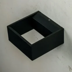 Dyberg Larsen Appliques Murales Et Spots Applique En Métal Noir Mat Et Verre, H 6 Cm D 13 Cm -Luminaires Soldes 202 applique en metal noir mat et verre h 6 cm d 13 cm 3