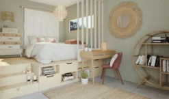 Maisons Du Monde Appliques Murales Et Spots Applique En Osier Tressé -Luminaires Soldes 202 applique en osier tresse 1000 11 9 200458 6