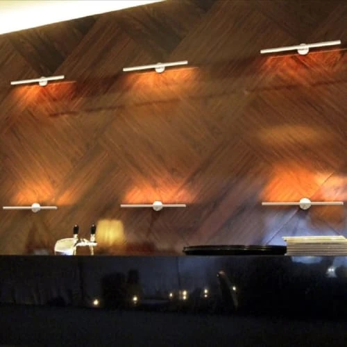 Nordlux Appliques Murales Et Spots Applique LED De Salle De Bain Métal Argenté L60cm 4 Nordlux Appliques Murales Et Spots Applique LED De Salle De Bain Métal Argenté L60cm – Image 2