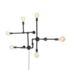 It's About Romi Appliques Murales Et Spots Applique Murale 6 Lumières Métal L108cm -Luminaires Soldes 202 applique murale 6 lumieres metal l108cm