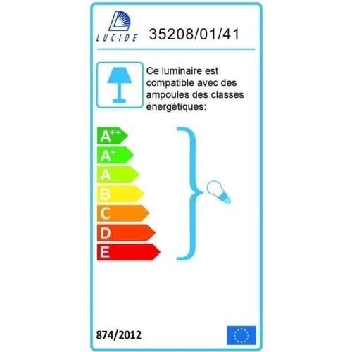 Lucide Appliques Murales Et Spots Applique Murale Cubique Plâtre Gris H11.5cm 5 Lucide Appliques Murales Et Spots Applique Murale Cubique Plâtre Gris H11.5cm – Image 3