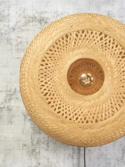 Good & Mojo Appliques Murales Et Spots Applique Murale En Bambou Naturel D60 -Luminaires Soldes 202 applique murale en bambou naturel d60 3