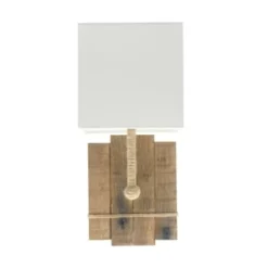Coc'art Appliques Murales Et Spots Applique Murale En Bois Taupe -Luminaires Soldes 202 applique murale en bois blanc 1