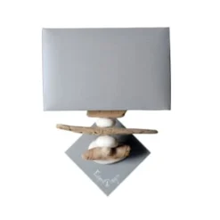 Coc'art Appliques Murales Et Spots Applique Murale En Bois Ivoire -Luminaires Soldes 202 applique murale en bois gris